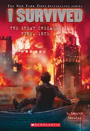 Omslag van I Survived the Great Chicago Fire, 1871