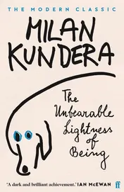 Omslag van The Unbearable Lightness of Being