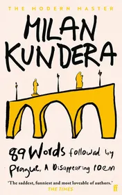 Omslag van 89 Words followed by Prague, A Disappearing Poem