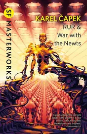 Omslag van RUR and War with the Newts