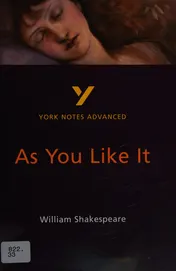 Omslag van As You Like It, William Shakespeare Notes