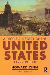Omslag van A People's History of the United States 1492-present