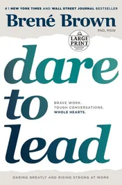 Omslag van Dare to Lead Brave Work. Tough Conversations. Whole Hearts.