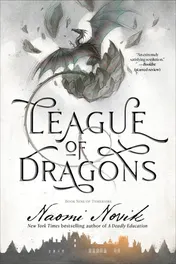 Omslag van League of Dragons Book Nine of Temeraire