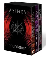 Omslag van Foundation 3-Book Boxed Set Foundation, Foundation and Empire, Second Foundation