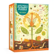 Omslag van What's Inside a Flower? Puzzle Exploring Science and Nature 500-Piece Jigsaw Puzzle Jigsaw Puzzles for Adults and Jigsaw Puzzles for Kids