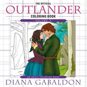 Omslag van The Official Outlander Coloring Book: Volume 2 An Adult Coloring Book