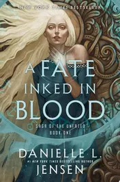 Omslag van A Fate Inked in Blood Book One of the Saga of the Unfated