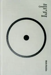 Omslag van The Creative Act A Way of Being
