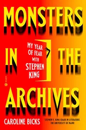 Omslag van Monsters in the Archives My Year of Fear with Stephen King