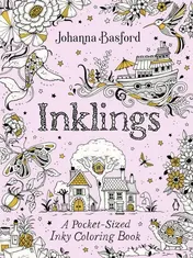 Omslag van Inklings A Pocket-Sized Inky Coloring Book