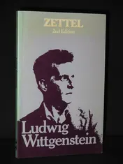 Omslag van Zettel. [From German] Transl. by G. E. M. Anscombe. Ed. by G[ertrude]E[lizabeth] M[argaret] Anscombe, G[eorg]H[enrik] Von Wright. 2. Ed