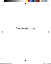 Omslag van Weiwei-isms