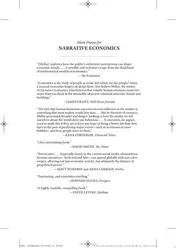 Omslag van Narrative Economics How Stories Go Viral and Drive Major Economic Events
