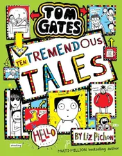 Omslag van Tom Gates 18: Ten Tremendous Tales (PB)