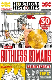 Omslag van Ruthless Romans (newspaper Edition)