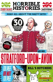 Omslag van Gruesome Guide to Stratford-Upon-Avon (newspaper Edition)