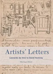 Omslag van Artists' Letters Leonardo Da Vinci to David Hockney