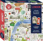 Omslag van London: A Puzzle For Curious Wanderers Format: Jigsaw