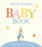 Omslag van My First Year Peter Rabbit Baby Book