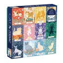 Omslag van Cat Zodiac 500 Piece Puzzle