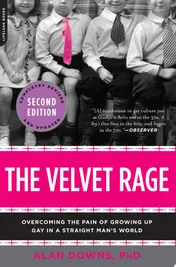 Omslag van The Velvet Rage Overcoming the Pain of Growing Up Gay in a Straight Man's World