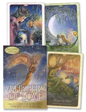 Omslag van Whispers of Love Oracle Oracle Cards for Attracting More Love Into Your Life
