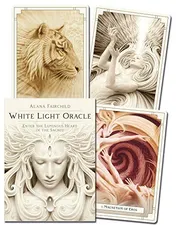 Omslag van White Light Oracle Enter the Luminous Heart of the Sacred