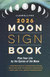 Omslag van Llewellyn's 2026 Moon Sign Book Plan Your Life by the Cycles of the Moon