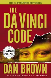 Omslag van The Da Vinci Code A Novel