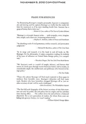 Omslag van Kissinger A Biography