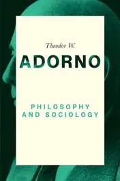 Omslag van Philosophy and Sociology: 1960