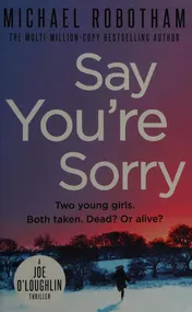 Omslag van Say You're Sorry