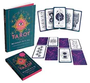 Omslag van The Tarot Book and Card Deck Reconnect with You: a Comprehensive Introduction to the Tarot with an Illustrated Tarot Deck