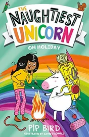 Omslag van The Naughtiest Unicorn on Holiday