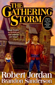 Omslag van The Gathering Storm Book Twelve of the Wheel of Time