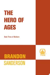 Omslag van The Hero of Ages Book Three of Mistborn