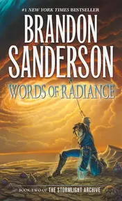 Omslag van Words of Radiance Book Two of the Stormlight Archive