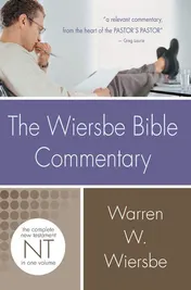 Omslag van The Wiersbe Bible Commentary: New Testament The Complete New Testament in One Volume