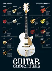 Omslag van Guitar Family Trees The History of the World's Most Iconic Guitars