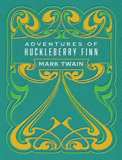 Omslag van Adventures of Huckleberry Finn