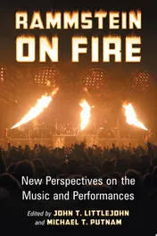 Omslag van Rammstein on Fire New Perspectives on the Music and Performances