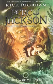 Omslag van The Percy Jackson and the Olympians, Book Two: Sea of Monsters