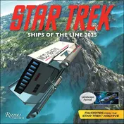 Omslag van Star Trek Ships of the Line 2025 Wall Calendar