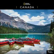 Omslag van National Geographic: Canada 2026 Wall Calendar