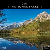 Omslag van National Geographic: National Parks 2026 Wall Calendar