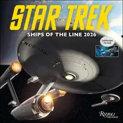 Omslag van Star Trek Ships of the Line 2026 Wall Calendar