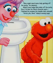 Omslag van Sesame Street: Let's Go Potty, Elmo!