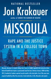 Omslag van Missoula Rape and the Justice System in a College Town