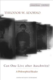 Omslag van Can One Live after Auschwitz? A Philosophical Reader